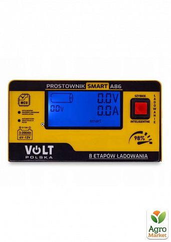 Зарядний пристрій Volt Smar 6V/12V 15A A86 (AGM та GEL)