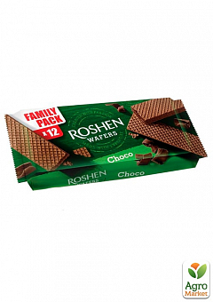 Вафлі (шоколад) ВКФ ТМ "Roshen" 216г1