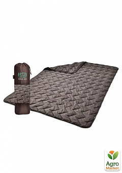 Одеяло-спальник Турист TM IDEIA с молнией 140х190 см коричневый 8-34955*0022