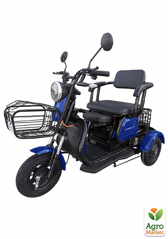Електричний скутер FAMILY синій 650Вт 60В (119370)