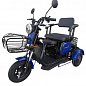Электрический скутер FAMILY синий 650Вт 60В (119370)