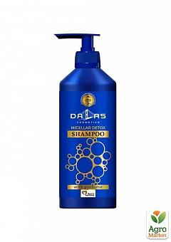 DALAS Шампунь-детокс міцелярний для живлення та відновлення волосся "Dalas" 500 г1