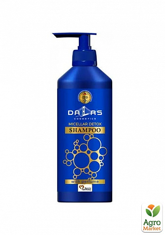 DALAS Шампунь-детокс мицеллярный для питания и восстановления волос "Dalas" 500 г 