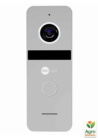 Комплект видеодомофона NeoLight NeoKIT HD Pro WF Silver - фото 2
