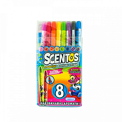 Набор ароматных восковых карандашей для рисования - РАДУГА (8 цветов)1