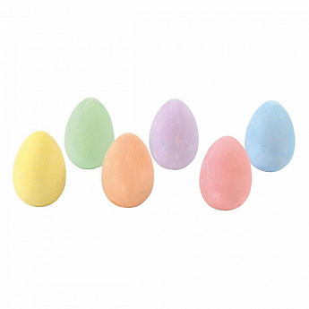Набор цветных мелков для рисования в форме яйца – ВЕСЕННИЕ ЦВЕТА (8 шт.) - фото 3