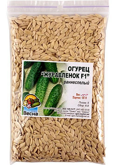 Огірок "Журавлик" ТМ "Весна" 100г30