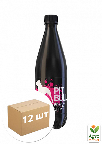 Безалкогольний енергетичний напій Pit Bull 0.5 л упаковка 12шт