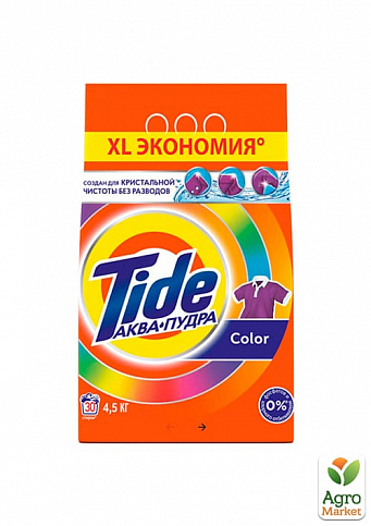 TIDE пральний порошок Аква-Пудра Color 4,05 кг
