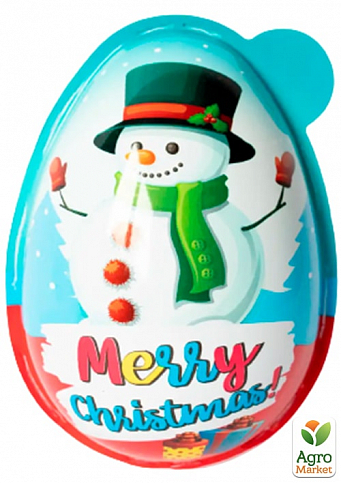 Яйце-сюрприз Merry Christmas ТМ "ОБАНА" упаковка 9шт - фото 2
