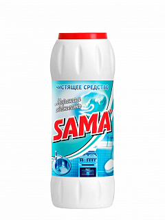 Порошкообразное чистящее средство "SAMA" 500 г (морская свежесть)1
