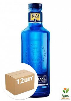 Вода питьевая, минеральная, природная, столовая Solan da Cabras  газированная 0,75 л, (стекло) упаковка 12шт1