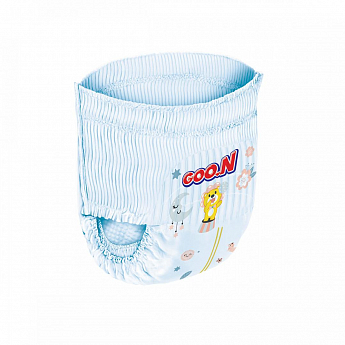Трусики-подгузники GOO.N Premium Soft для детей 9-14 кг (размер 4(L), унисекс, 44 шт) - фото 3