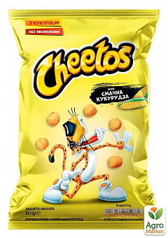 Кукурузные шарики (вкусная кукуруза) ТМ "Cheetos" 65г2