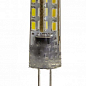 12V LM3030 Лампа Lemanso св-ая G4 24LED 1,5W AC/DC 150LM 4500K силикон (559036)