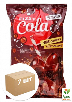 Карамель (Fizzy cola) КрКФ ТМ "Roshen" 1кг упаковка 7 шт2