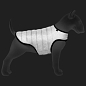 Куртка-накидка для собак WAUDOG Clothes светоотражающая, XS, А 26 см, B 33-41 см, С 18-27 см (5490)