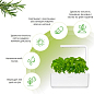 Розумний сад - гідропонна установка для рослин Click & Grow білий (7205 SG3)