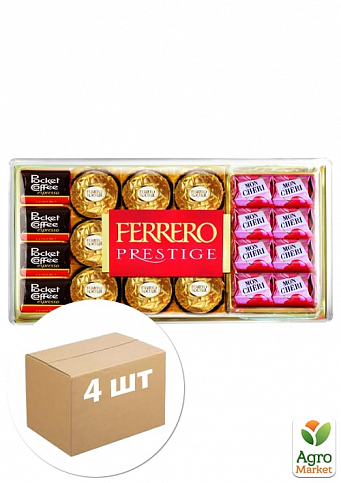 Конфеты Роше ТМ "Ferrero" 246г упаковка 4шт