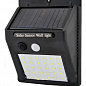 Світильник LEMANSO фасадний LM33007 LED 4W 80LM IP65 6500K + фотоелемент, сон. батареєю та акумулятором (332018)