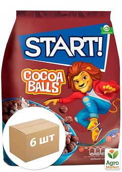 Шарики из какао ТМ "Start" 500г упаковка 6шт2