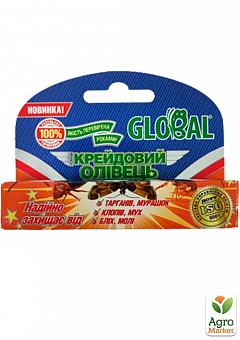 Инсектицидный мелок от тараканов ТМ "Global" 1шт1