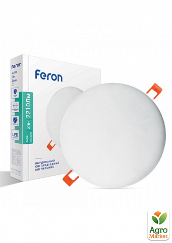 Встраиваемый светодиодный светильник Feron AL704 27W (40073)