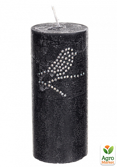 Свічка Циліндрична 10*4См Чорна (065-042)2