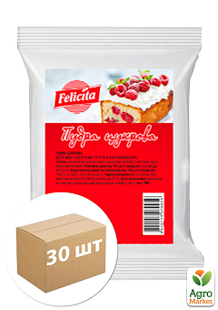 Сахарная пудра ТМ "Феличита" 200г упаковка 30шт2
