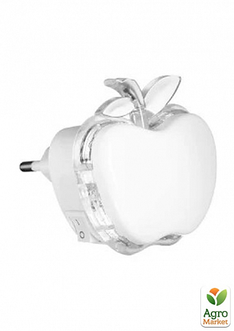 Ночник Lemanso Яблуко біле 3 LED / NL140 (311009)