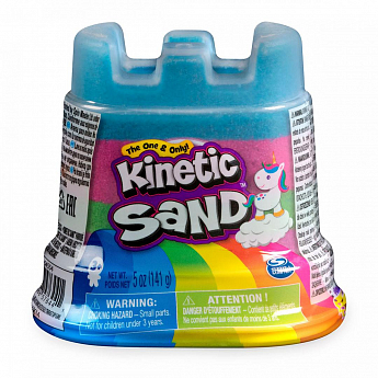 Песок для детского творчества - KINETIC SAND МИНИ-КРЕПОСТЬ (разноцветный, 141 g) - фото 5