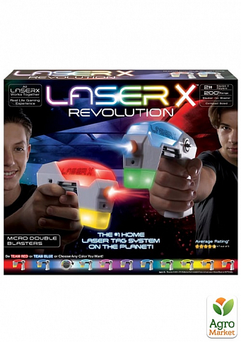 Ігровий набір для лазерних боїв - LASER X REVOLUTION MICRO ДЛЯ ДВОХ ГРАВЦІВ - фото 2