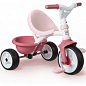 Детский металлический велосипед 2 в 1 "Би Муви", розовый, 68 х 52 х 52 см, 15 мес. Smoby Toys