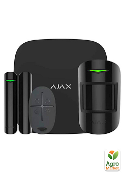 Комплект бездротової сигналізації Ajax StarterKit 2 black1