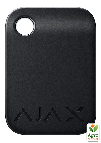 Брелок Ajax Tag black (комплект 100 шт) для управления режимами охраны системы безопасности Ajax