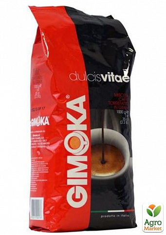 Кофе (красный+черный) зерно DV ТМ"Gimoka" 1кг