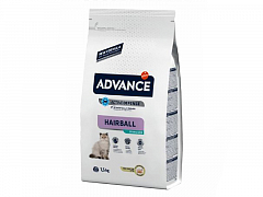 Advance Cat Sterilized Hairball Сухой корм для кошек с индейкой и ячменем 1.5 кг (2186491)2