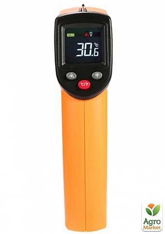 Бесконтактный инфракрасный термометр (пирометр) цв дисплей -50-400°C, 12:1, EMS=0,95  BENETECH GM333 - фото 3