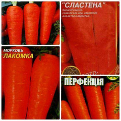 Комплект семян моркови "Сладкий" 10уп2