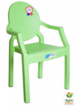 Крісло дитяче Irak Plastik Afacan зелене (4587)2