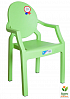 Крісло дитяче Irak Plastik Afacan зелене (4587)