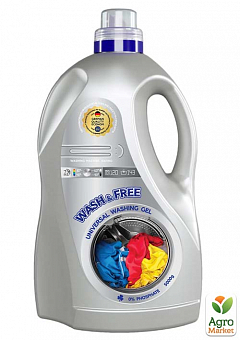 Wash & Free гель для прання універсальний 5 л1