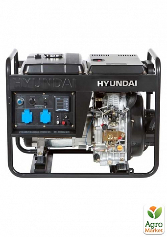 Генератор дизельный Hyundai DHY7500LE (5,5-6 кВт) - фото 5