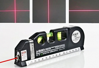 Лазерний рівень з рулеткою /вертикаль/гориз/хрест Fixit Laser Pro 3 SKL11-276431 - фото 8