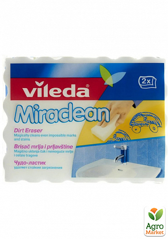 Губки меламиновые Miraclean Vileda, 2 шт