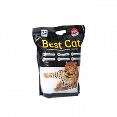 Best Cat Classic сілікагелевой наповнювач для котячого туалету, чорний без аромату 2.7 кг (2167840)2