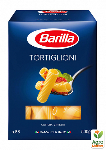 Макарони Tortiglioni n.83 ТМ "Barilla" 500г упаковка 12 шт - фото 2