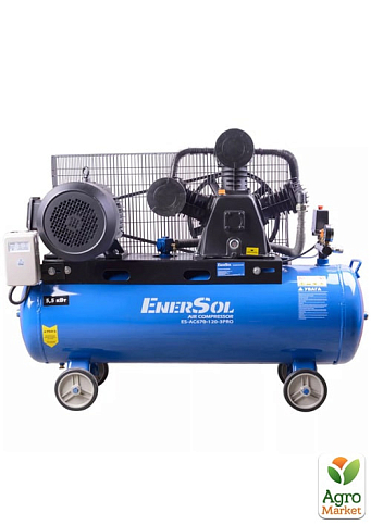 Компреcсор воздушный EnerSol ES-AC670-120-3PRO (ES-AC670-120-3PRO) - фото 5