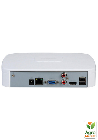 4-канальний NVR відеореєстратор Dahua DHI-NVR2104-I2 Smart 1U 1HDD WizSense - фото 2