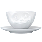 Чашка с блюдцем для кофе Tassen "Вкуснота" (200 мл), фарфор (TASS14601/TA)